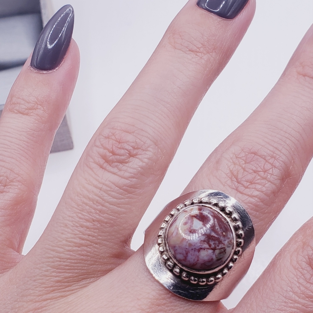 Rosetta Jasper Ring - image 3